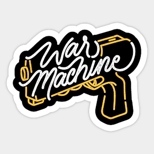 War Machine Sticker